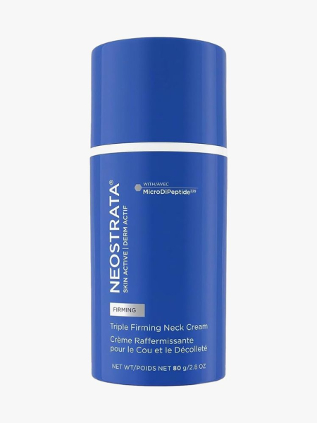 NEOSTRATA Skin Active Triple Firming Neck Cream in branded component on a light gray background